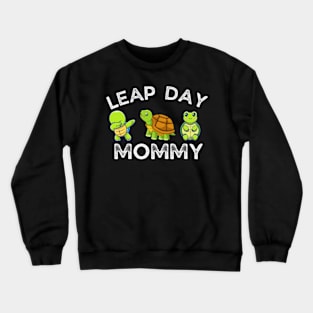 Funny Leap Day shirt funny turtle shirt Crewneck Sweatshirt